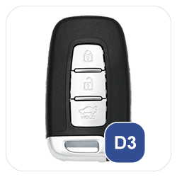 Hyundai D3, D3X Schlüssel