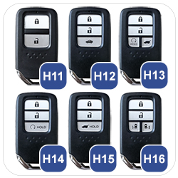 Honda H11, H12, H13, H14, H15, H16 Schlüssel